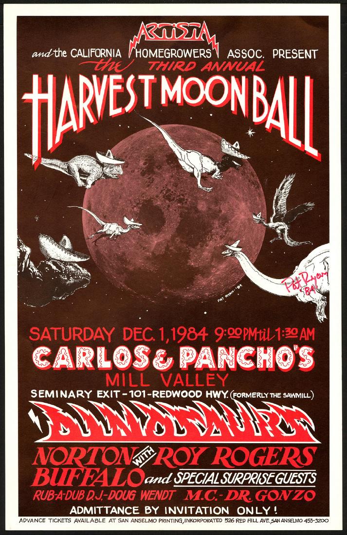 Signed Harvest Moon Ball Original Poster (1 of 1)