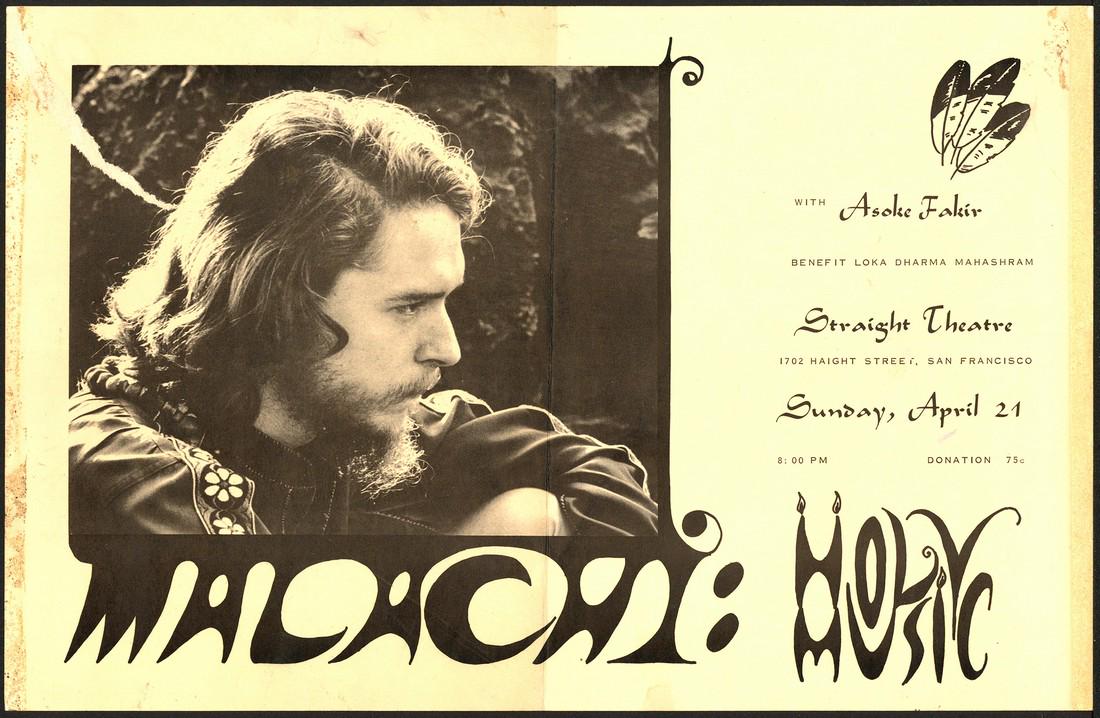 1968 Malachi at The Straight Theater Poster (1 of 1)