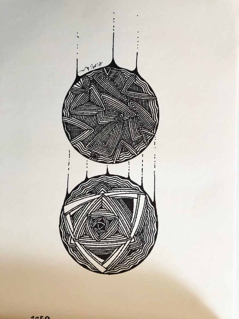 Outsider Art Mich, H., Untitled (1 of 1)