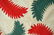 1880's Red & Green Princess Feather Applique - 13