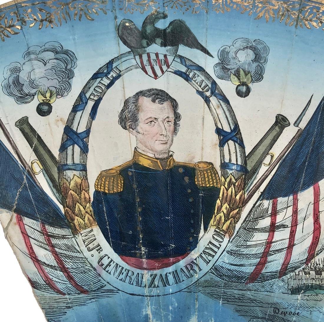 Antique c1848 H/C Zachary Taylor American Presidential (1 of 4)