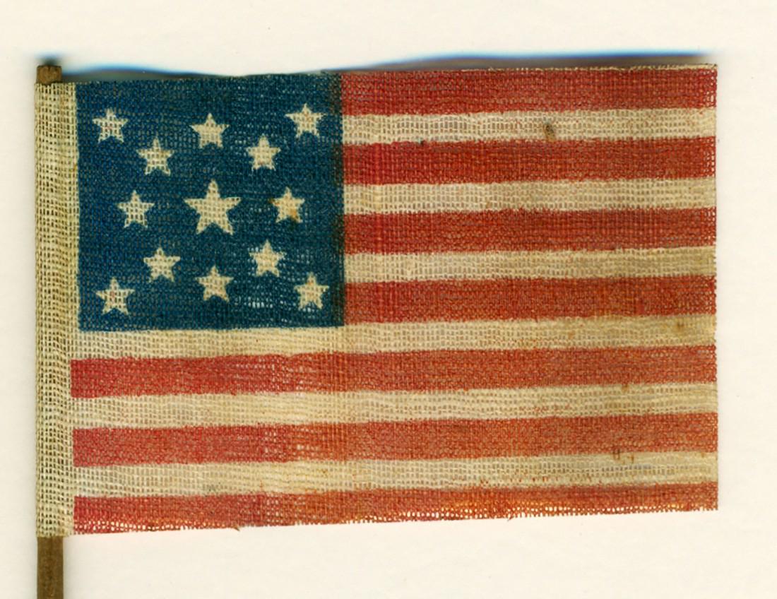 Ca. 1876 Vintage 13 Star Centennial U.S. American (1 of 2)