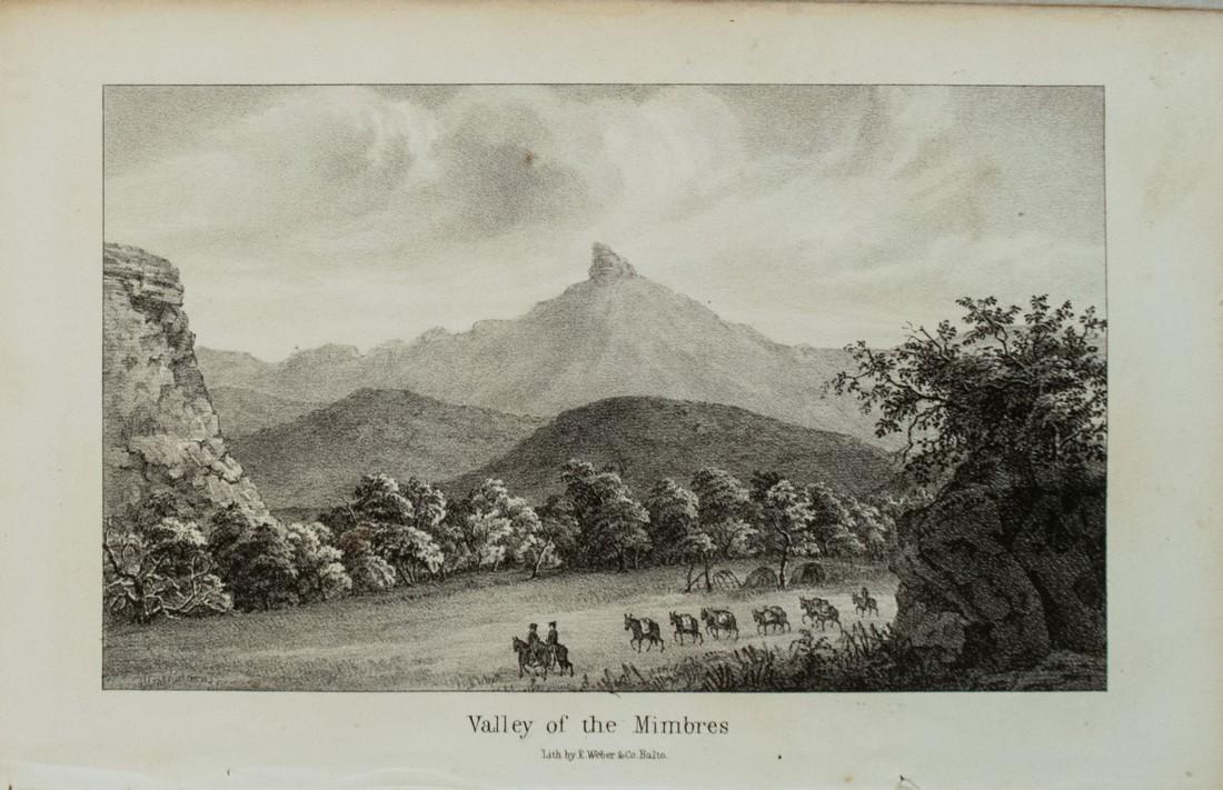 1848 Emory View of the Mimbres Valley, New Mexico -- (1 of 1)