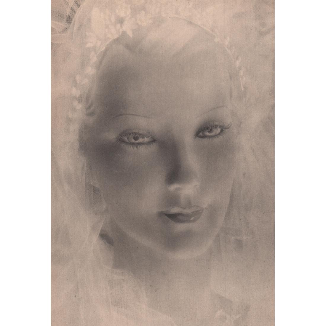 DANIEL MASCLET - Portrait: Artist: DANIEL MASCLET Print Title: Portrait Medium: Sheet-fed Gravure Printing Date: 1940's Printed in France Image Size: 7 x 10 inches Daniel Masclet (1892-1969) was a central figure in French photo