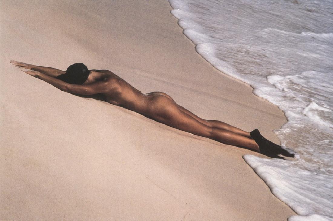 Barry Lategan - Untitled Nude: Artist: Lategan, Barry Title: Untitled Nude Medium: Photo Litho, 1987, Japan Dimensions: 8.8x5.8" Additional Information: Heat Wax Mounted on 11x14" Conservation Board Barry Lategan (born 1935) is a S