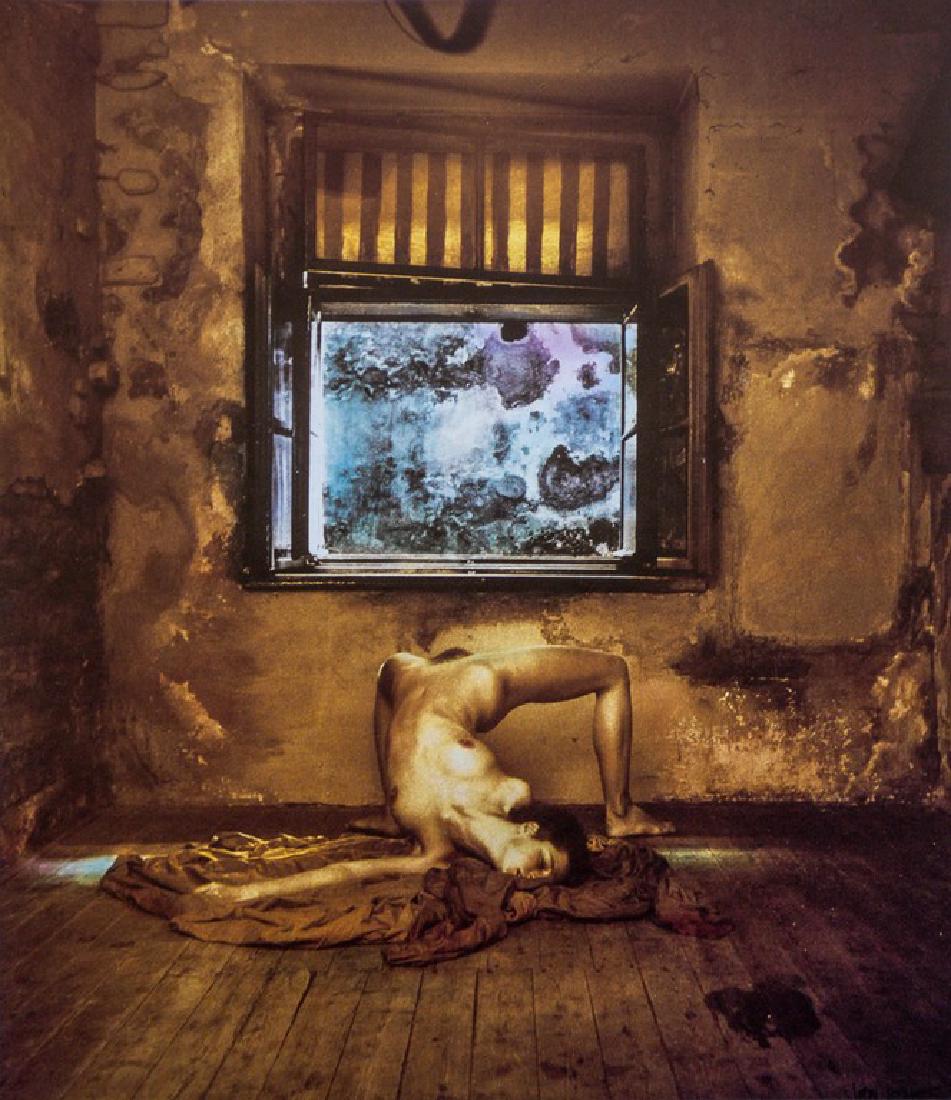 Jan Saudek - Untitled, 1986: Artist: Saudek, Jan Title: Untitled, 1986 Medium: Photo Litho, 1989, USA Dimensions: 6.75x7.75" Additional Information: Heat Wax Mounted on 11x14" Conservation Board Jan Saudek (1935) is a Czech art p