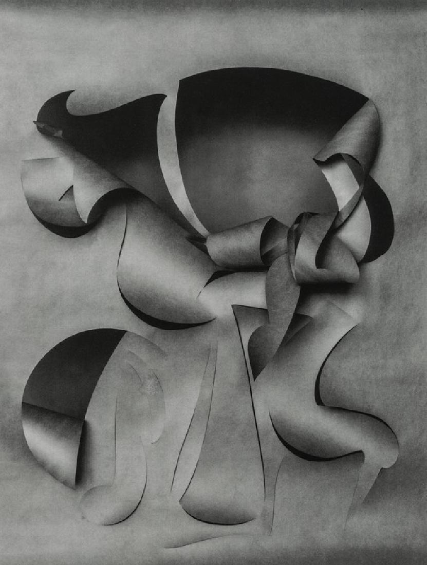 Frederick Sommer - Cut Paper, 1972: Artist: Sommer, Frederick Title: Cut Paper, 1972 Medium: Photo Litho, 1998, USA Dimensions: 6.1x8" Additional Information: Heat Wax Mounted on 11x14" Conservation Board Frederick Sommer (1905 – 1999