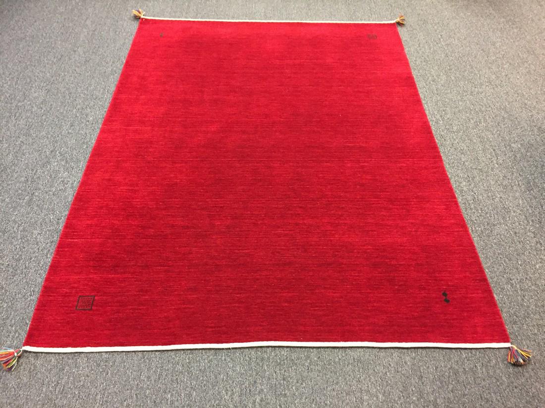 MAGNIFICENT GABBEH RUG 5'.7"X7'.7" (1 of 7)