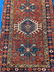 Semi Antique Hand Woven Persian Rug Heriz 5x3 - 6