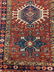 Semi Antique Hand Woven Persian Rug Heriz 5x3 - 7