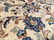 STUNNING ANTIQUE PERSIAN KASHAN RUG 8'.2"x11'.6" - 4