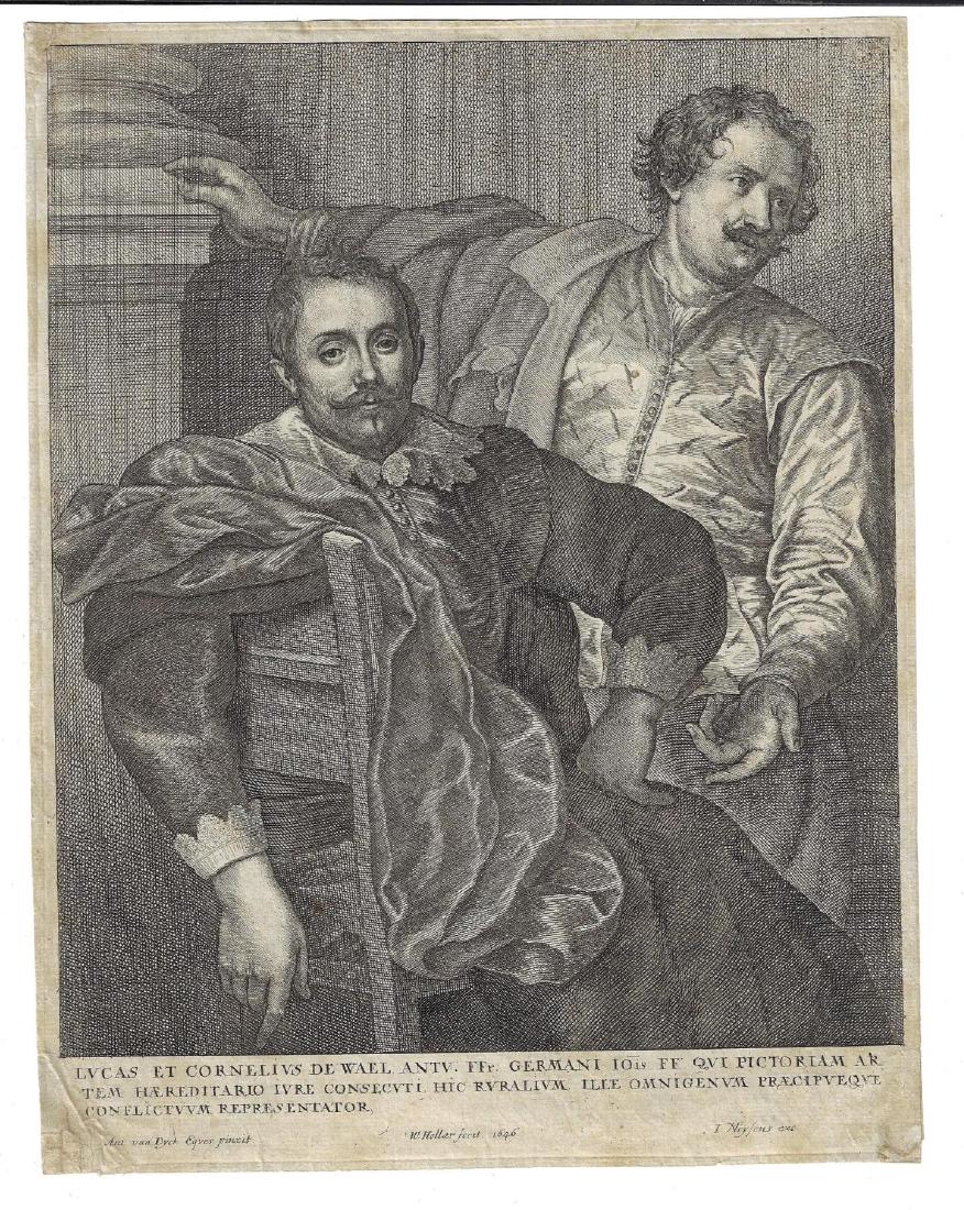 1646 Hollar Engraving Lucas Cornelius De Wael (1 of 1)