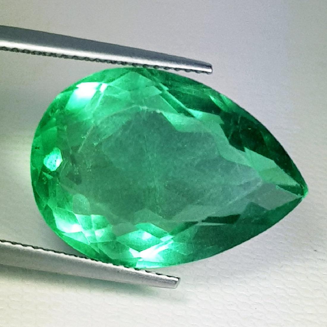 25.60 ct Natural Fluorite Colombian Emerald Color (1 of 6)