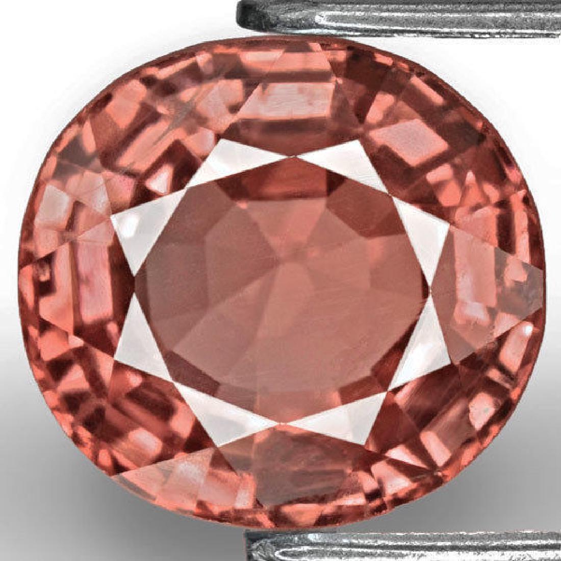3.91-Carat Orangy Pink Padparadscha Spinel from Burma (1 of 1)