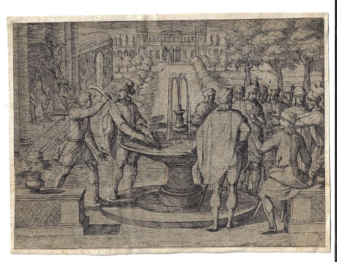 Early 16th C Old Master Engraving and Drawing (1 of 2)