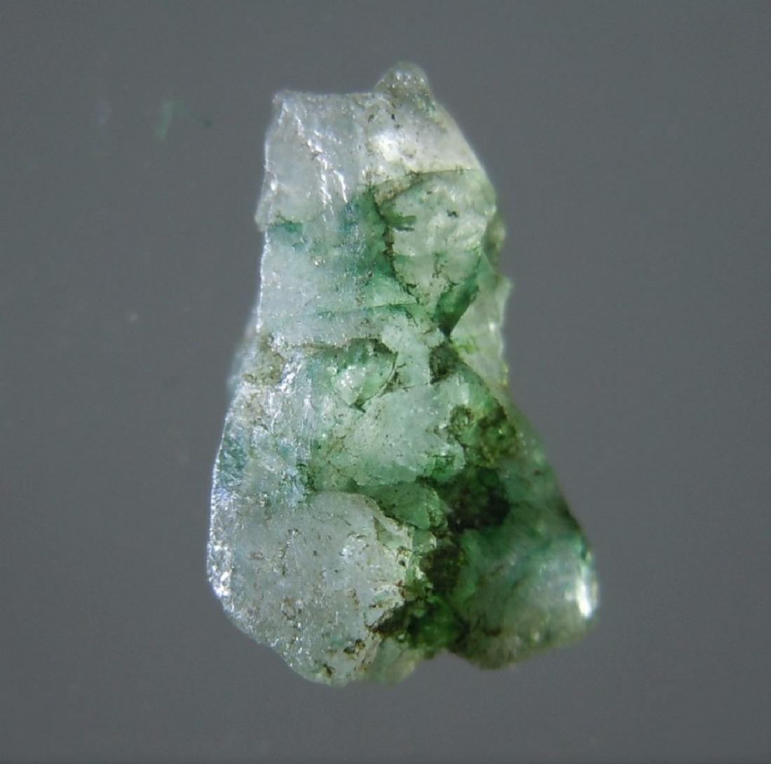1.9 CT LIGHT GREEN, TRANSLUCENT EMERALD - UNTREATED: No Reserve! Title: 1.9 CT LIGHT GREEN, TRANSLUCENT EMERALD - UNTREATED GEMSTONE Origin: Chivor Mine, Bayaco Dist. Colombia Size: 1.1x0.5x0.45 cm / 0.38 gram Additional Information: light green, transl