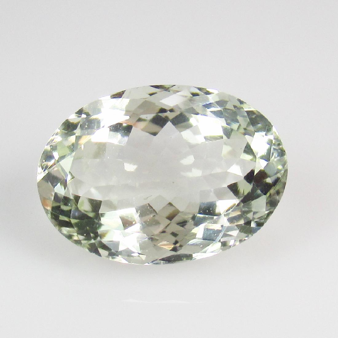 5.48 Ct Genuine Unheated Aquamarine Oval Cut (1 of 3)