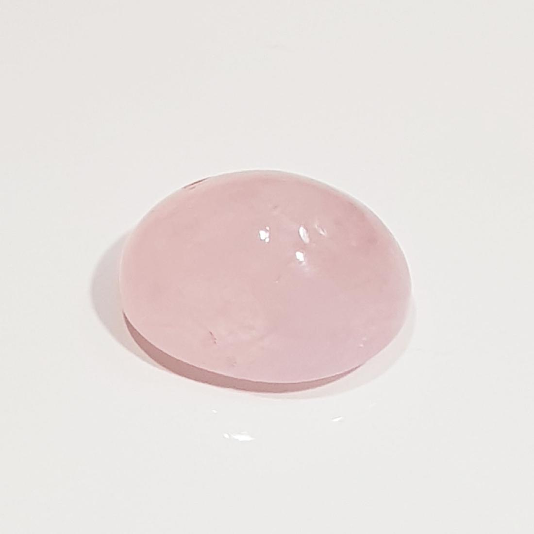 11.25 ct Natural Orange Morganite: No Reserve! Title: 11.25 ct Natural Orange Morganite Color/Clarity: Semi Transparent Gemstones: Loosegemstone Carat Weights: $11 Size/Dimensions: 15.40 x 12.20 x 8.70 Additional Information: Oval - Br