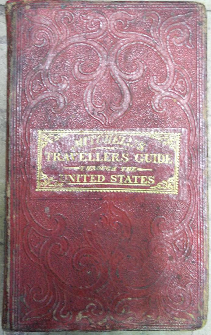 Mitchell's Travellers Guide Through the United States.: Title: Mitchell's Travellers Guide Through the United States. Publication Date: 1845 Publisher: S. AUGUSTUS MITCHELL Size: 17.3 x 21.8 "...A map of the roads, distances, steam boat & canal routes &c. 