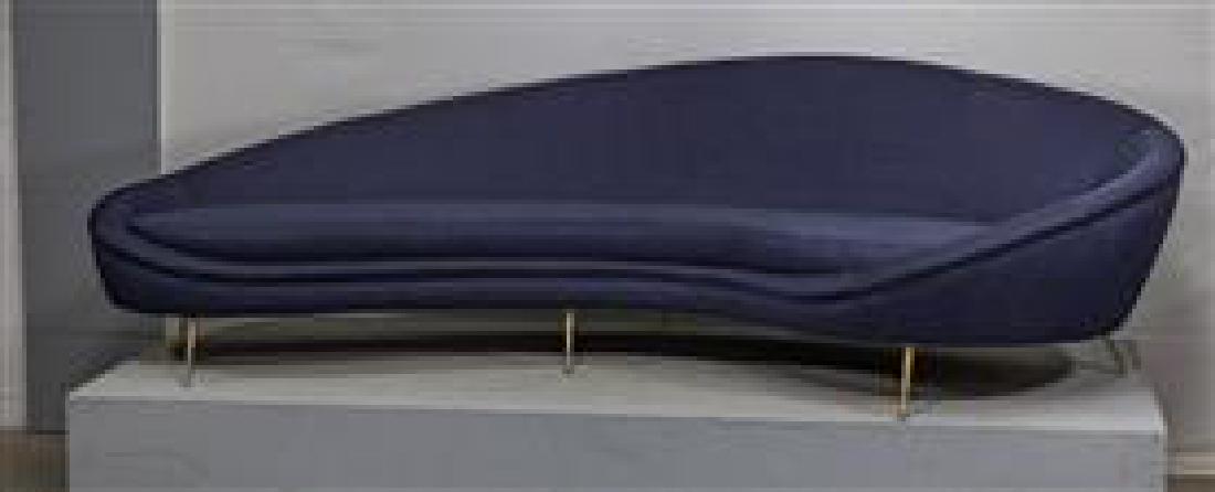 Italian Sofa #2: Condition; Totally Restored and Reupholstered; Dimensions; Height: 28" / 71.12cm Width: 98" / 248.92cm Seat Height: 15" / 38.1cm; No. of Items; 1; Description; Italian Sofa Totally Restored and Reupho