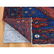 Red Persian Karabagh Even Wear Pure Wool Hand Knotted - 3
