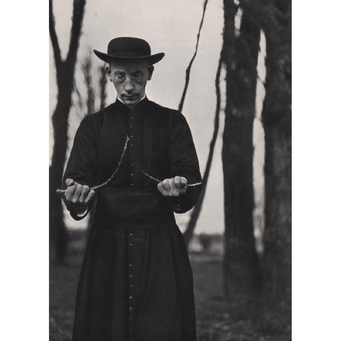 ANDRE KERTESZ - Father Lambert, France 1928: Artist: ANDRE KERTESZ Print Title: Father Lambert, France 1928 Medium: Sheet-Fed Gravure Printed in 1970's Printed in France Image size approx. 5.75 X 8.25 inches Andre Kertesz (1894-1985) born Kertes