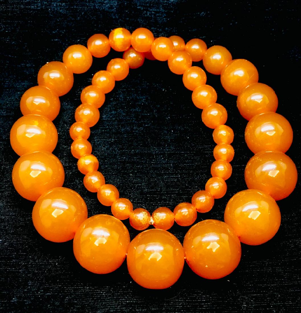 Old German made Amber necklace (1 of 5)