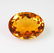 6.95 Ct Genuine Madeira Citrine 18X13 mm Oval Cut