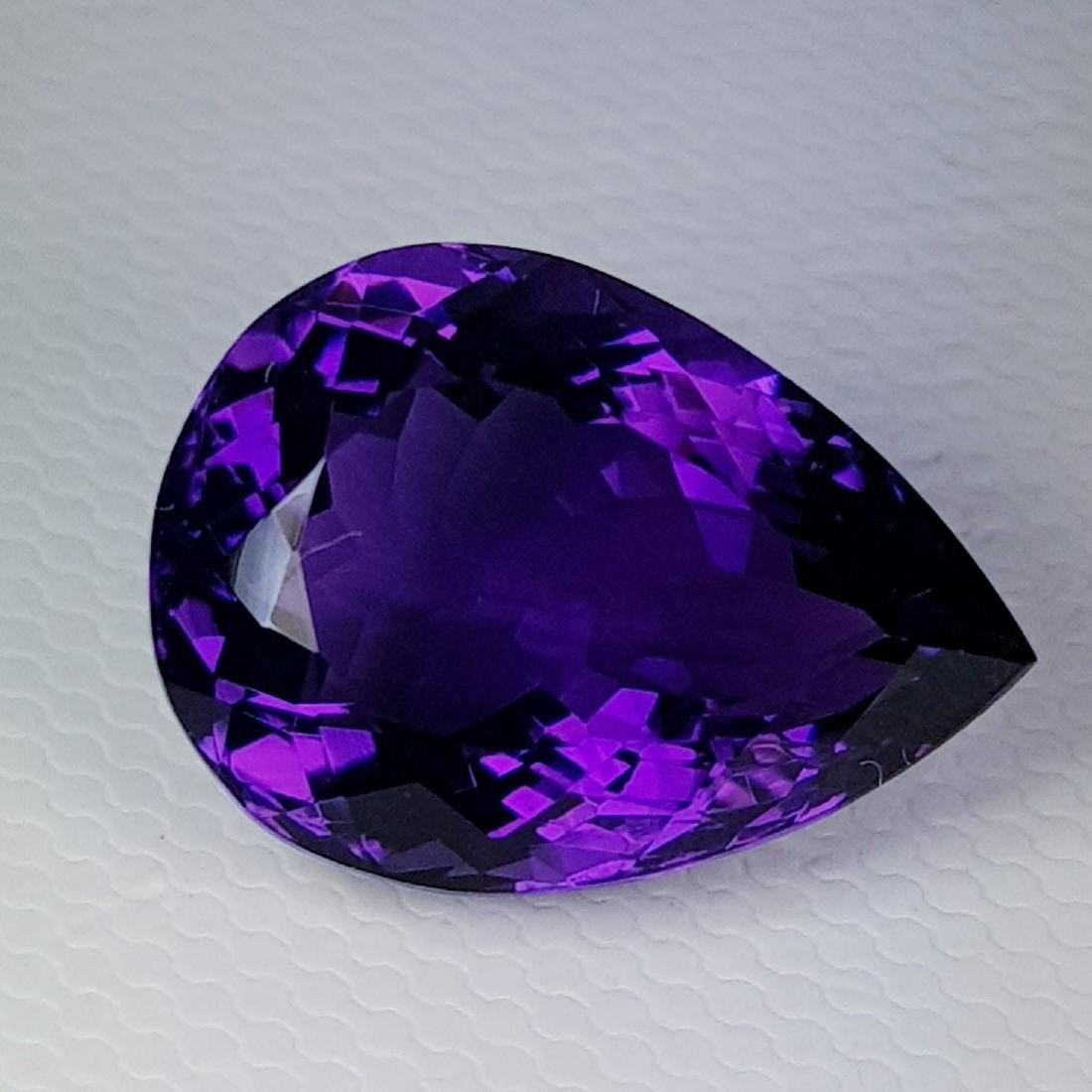 Natural Amethyst Pear Cut 8.60 ct (1 of 5)