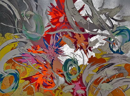 Fernanda Brunet, ZRRRASSHH!!!: Artist: Fernanda Brunet Title: ZRRRASSHH!!! Date: 2018 Medium: Serigraph Image Size: 100 x 130 cm. Overall Size: 100 x 130 cm. Publisher: LA SIEMPRE HABANA Series: PT 3/4 Additional Info: Artist Biogr