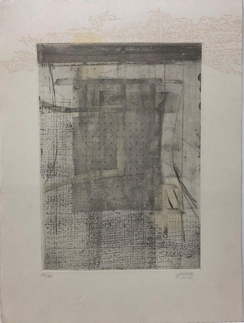 Alfonso Mena, Untitled: Artist: Alfonso Mena Title: Untitled Date: 2002 Medium: Engraving Image Size: 34.5 x 25 cm. (13.5 x 9.75 in.) Overall Size: 49.5 x 38 cm. (19.5 x 15 in.) Publisher: - Series: 10/30 Additional Info: Ar