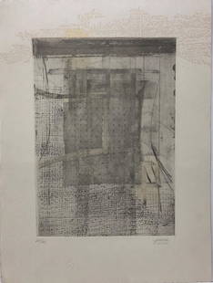Alfonso Mena, Untitled: Artist: Alfonso Mena Title: Untitled Date: 2002 Medium: Engraving Image Size: 34.5 x 25 cm. (13.5 x 9.75 in.) Overall Size: 49.5 x 38 cm. (19.5 x 15 in.) Publisher: - Series: 10/30 Additional Info: Ar