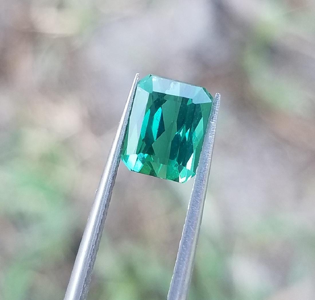 2 Carats Top Quality Blu Tourmaline Gemstone: Title: 2 Carats Top Quality Blu Tourmaline Gemstone Origin: Afghanistan Gemstones: Tourmaline Carat Weights: 2 Carats Size/Dimensions: 7x6x5 MM Additional Information: Natural Reserve: $100.00 Shippin