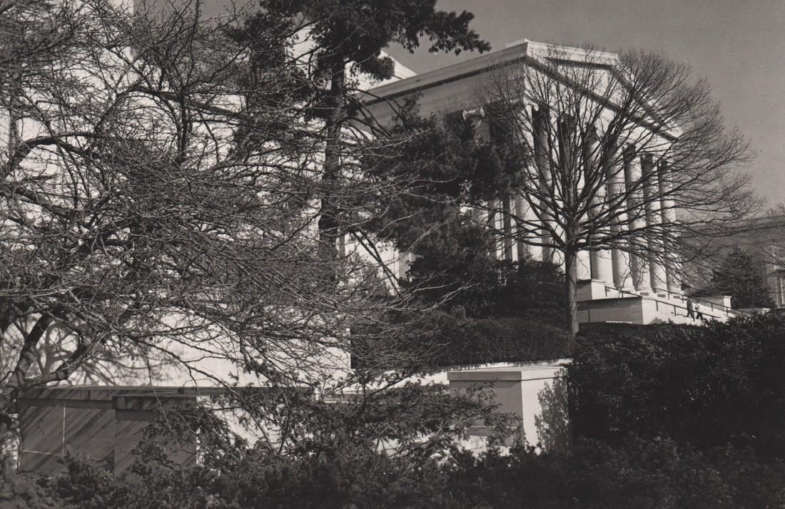 LEE FRIEDLANDER - Washington DC, 1976: Artist: LEE FRIEDLANDER Print Title: Washington DC, 1976 Medium: Photo-lithograph Printed 1970’s in the US Image size (inches) approx. 5.5 x 8.5” Lee Friedlander is an American photographer and ar