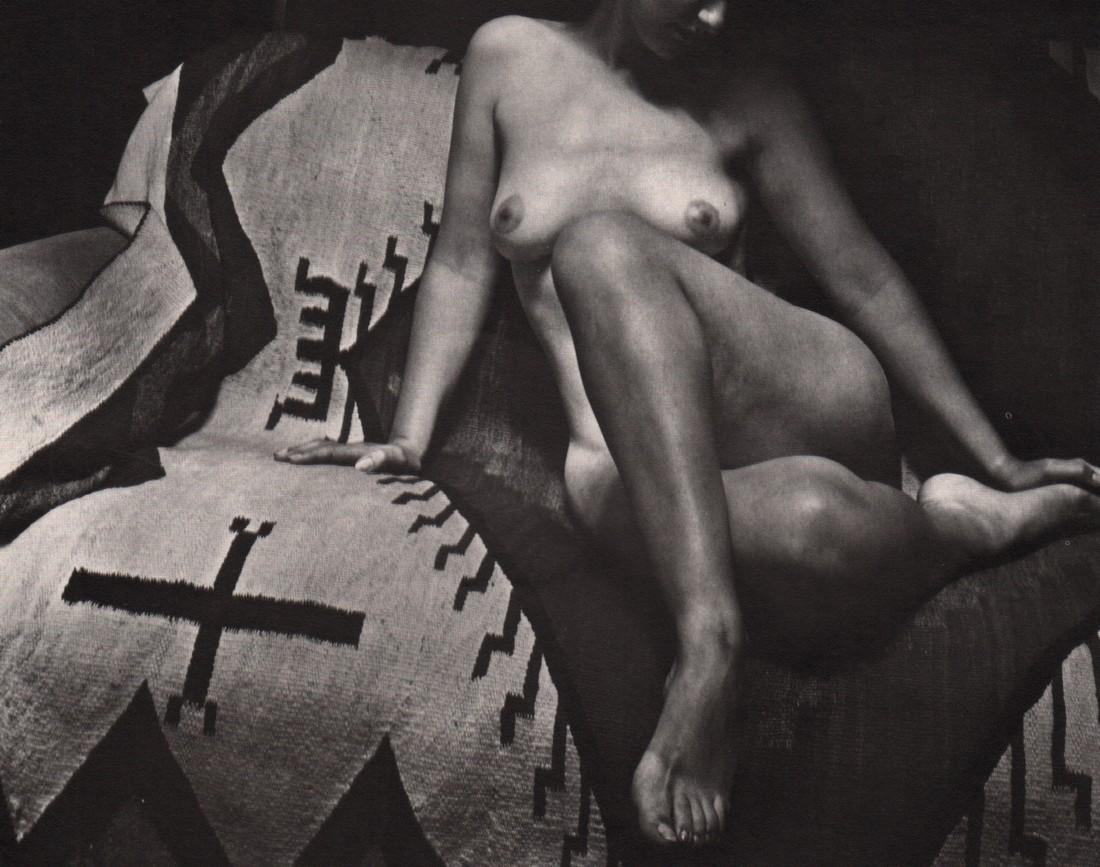 EDWARD WESTON- Nude,1945: Artist: EDWARD WESTON Print Title: Nude,1945 Medium: photolithograph Printed in: Italy 1970’s Image Size approx: 7 x 8.5” Edward Weston 1886-1958) was a 20th-century American photographer, conside