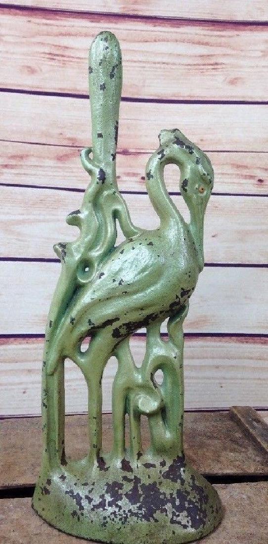 Cast Iron Shore Bird Doorstop By Spencer (1 of 10)