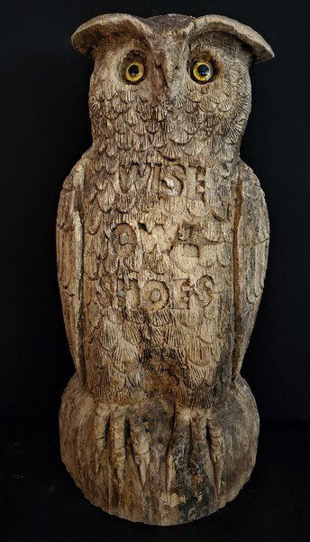 Wise Owl Shoes Trade Sign (1 of 3)