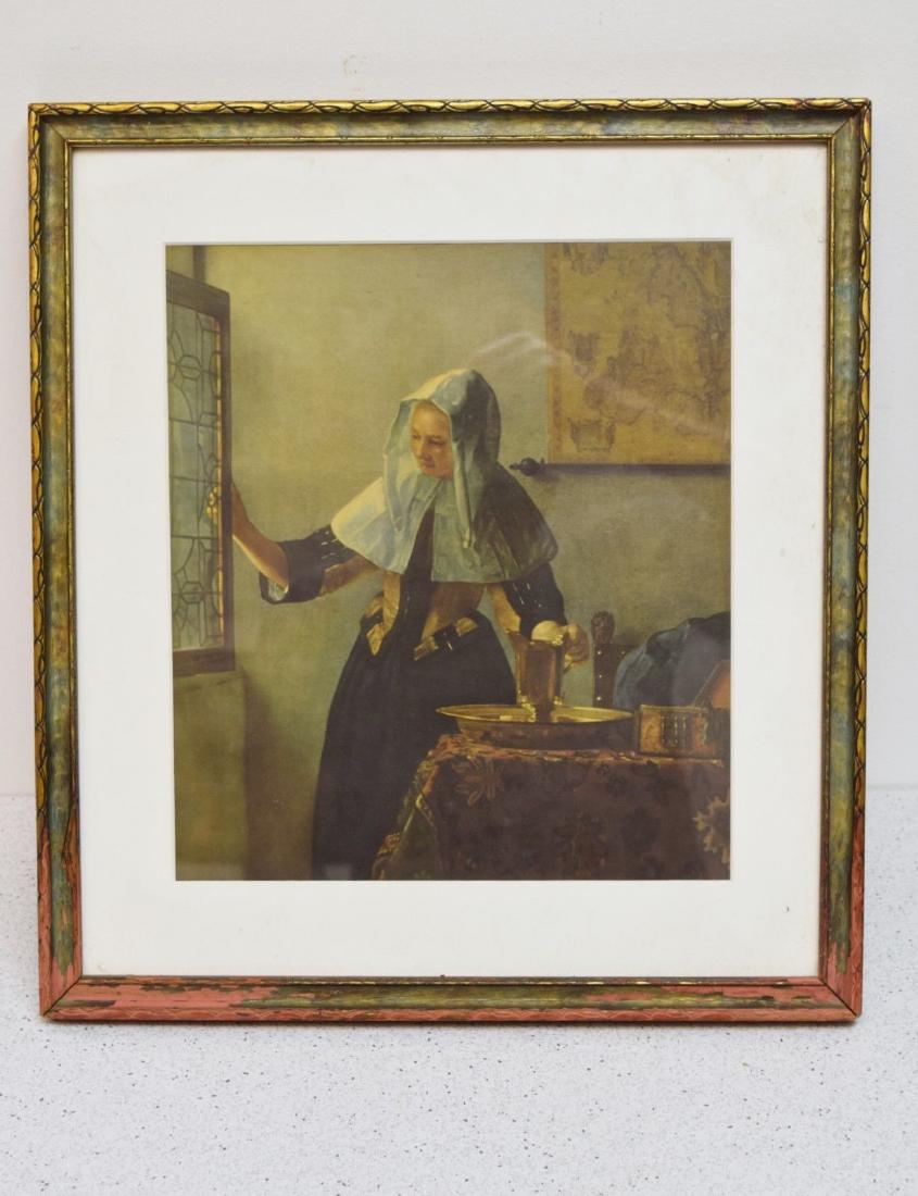 Older Framed Religious Print of a Nun - 17 3/8" x 15: Nice older framed print of a nun In original condition In a wood frame Measures 17 3/8" high x 15 1/4" wide Came to us from a convent Reserve: $107.10 Shipping: Domestic: Flat-rate of $27.00 to anyw