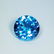 Natural Blue Topaz Round Cut 3.30 ct - 4
