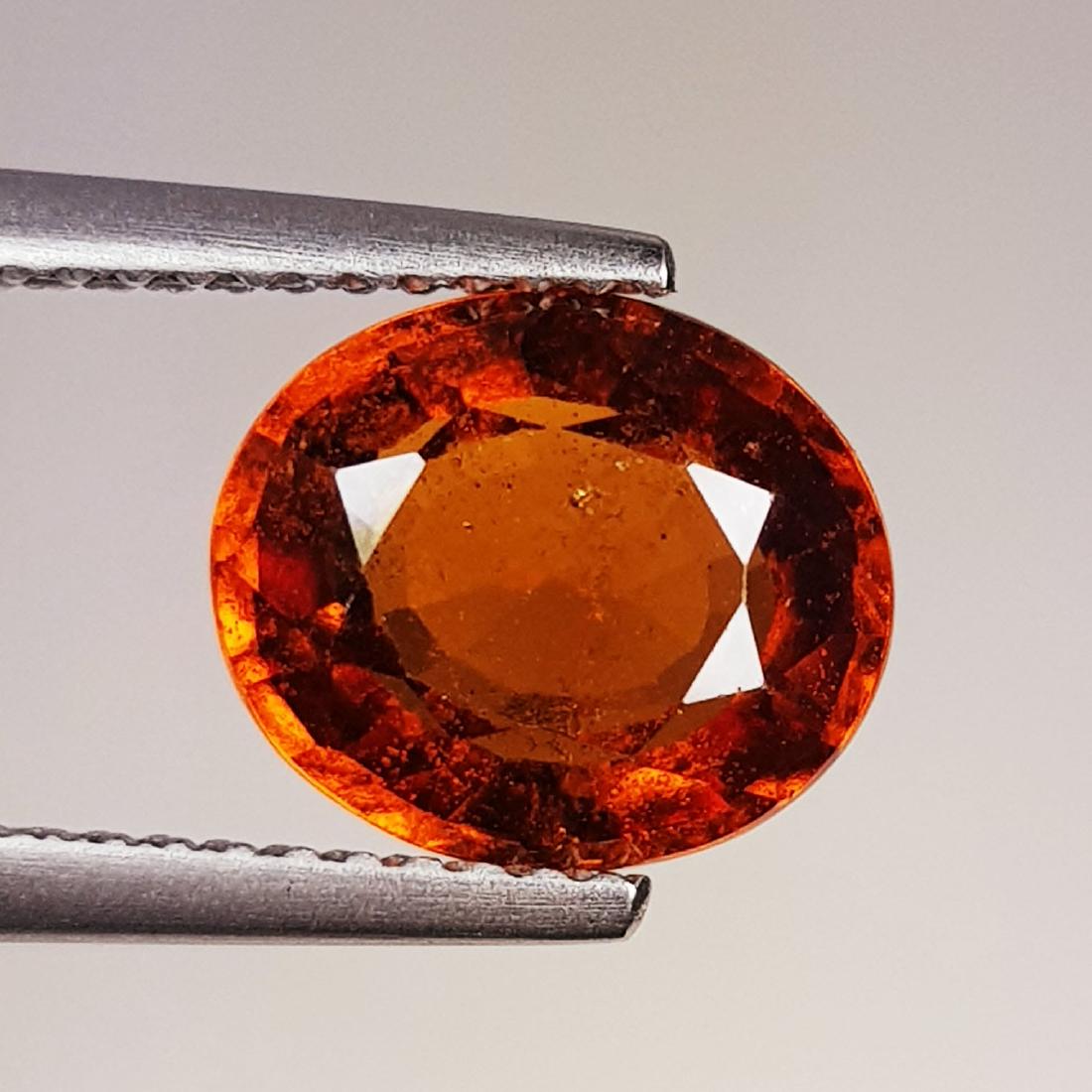Natural Hessonite Garnet Oval Cut 3.05 ct (1 of 6)