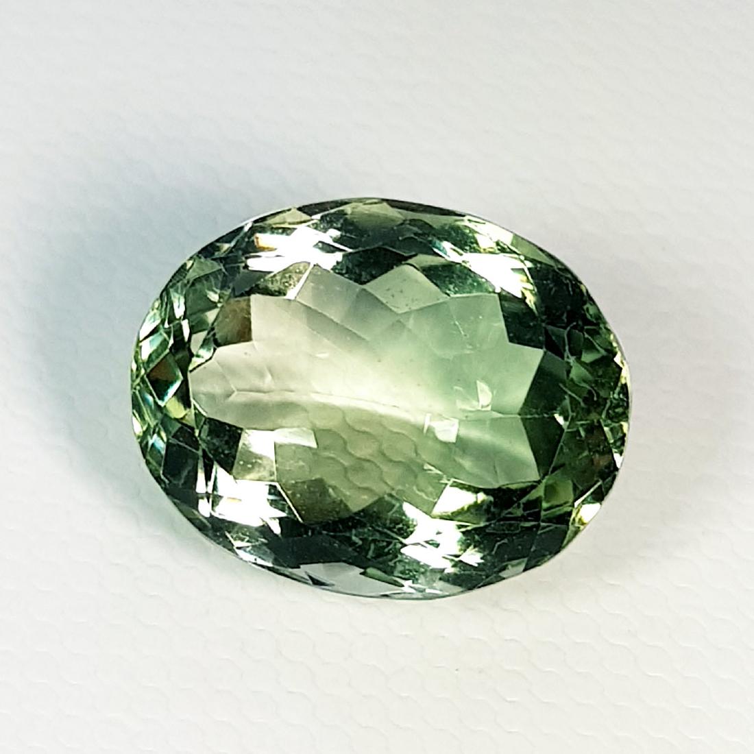 Natural Green Amethyst Oval Cut 9.50 ct (1 of 6)