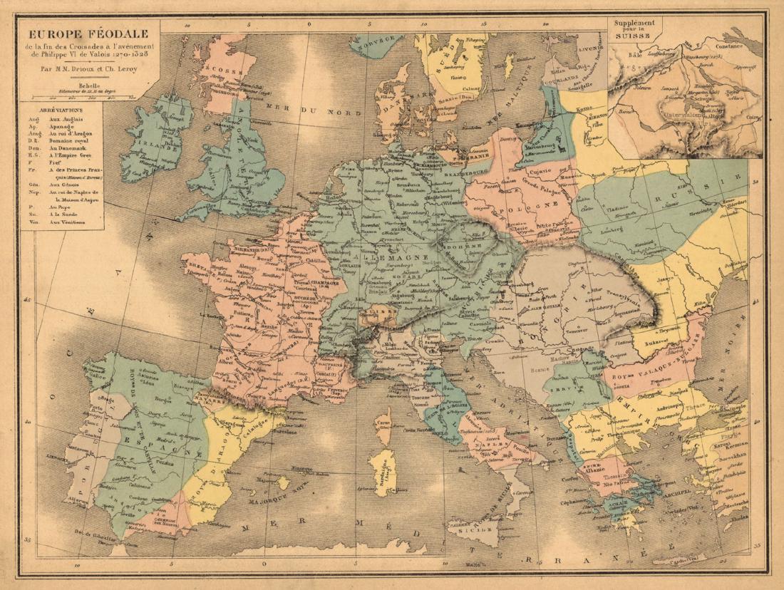 Europe Feodale De La Fin Des Croisades a L'avenement De (1 of 1)