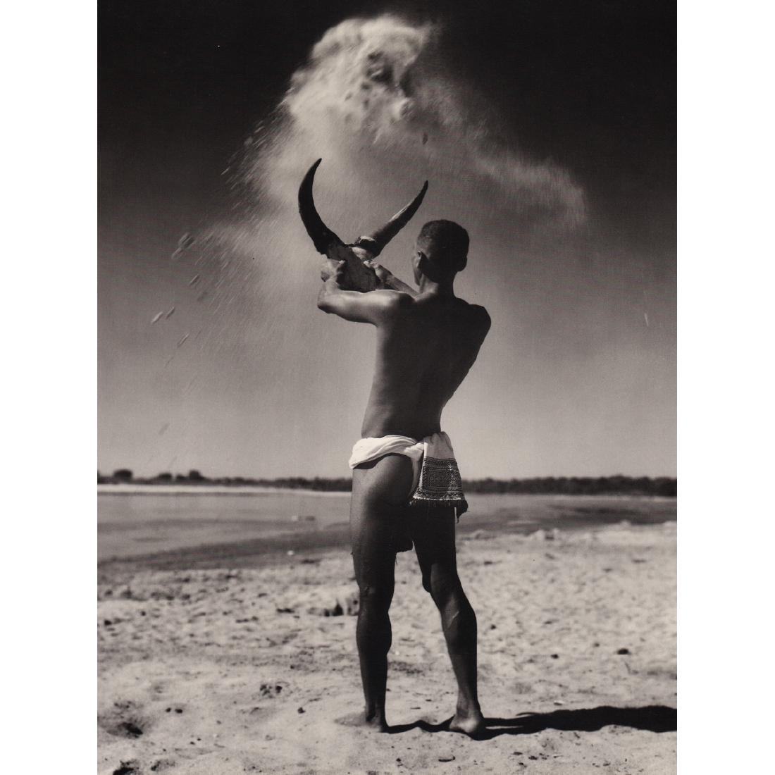 GIAN PAOLO BARBIERI - Ianakafy, Propitiatory Rite in: Artist: GIAN PAOLO BARBIERI Print Title: Ianakafy, Propitiatory Rite in the Bara Tribe Medium: Photo-engraving Printed in 1990's Printed in Italy Image Size approx: 10 x 12.5 inches Gian Paolo Barbier