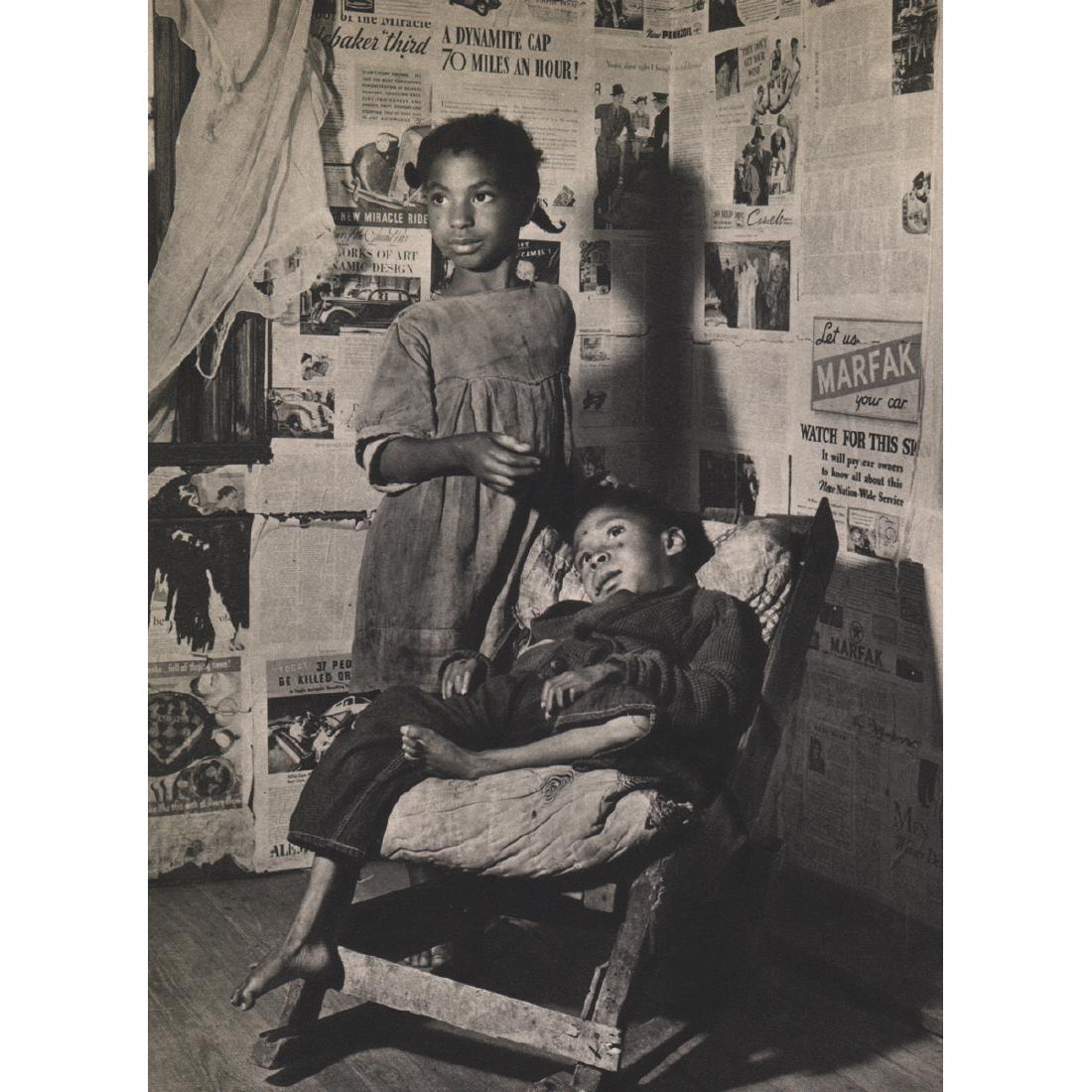 MARGARET BOURKE-WHITE - Belmont, Florida: Artist: MARGARET BOURKE-WHITE Print Title: Belmont, Florida Medium: Sheet-fed Gravure Printing Date: 1930's Printed in the USA Image Size approx: 7 x 9 inches Margaret Bourke-White (1904-1971) was bor