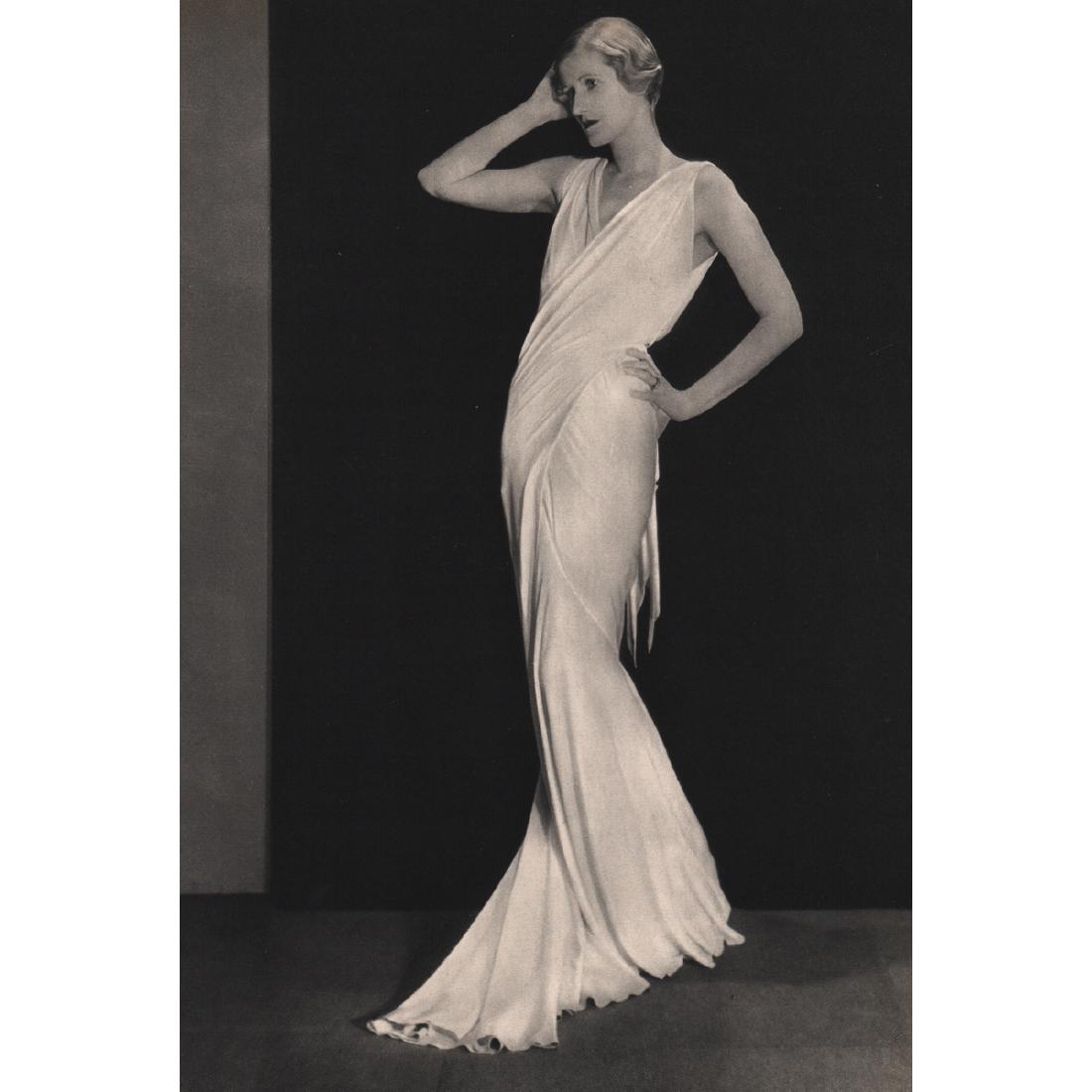 MAN RAY - Fashion Portrait: Artist: MAN RAY Print Title: Fashion Portrait Medium: Sheet-fed Gravure Printing Date: 1930's Printed in France Image size approx. 7.5 x 11 inches Man Ray, original name Emmanuel Radnitzky, was born o
