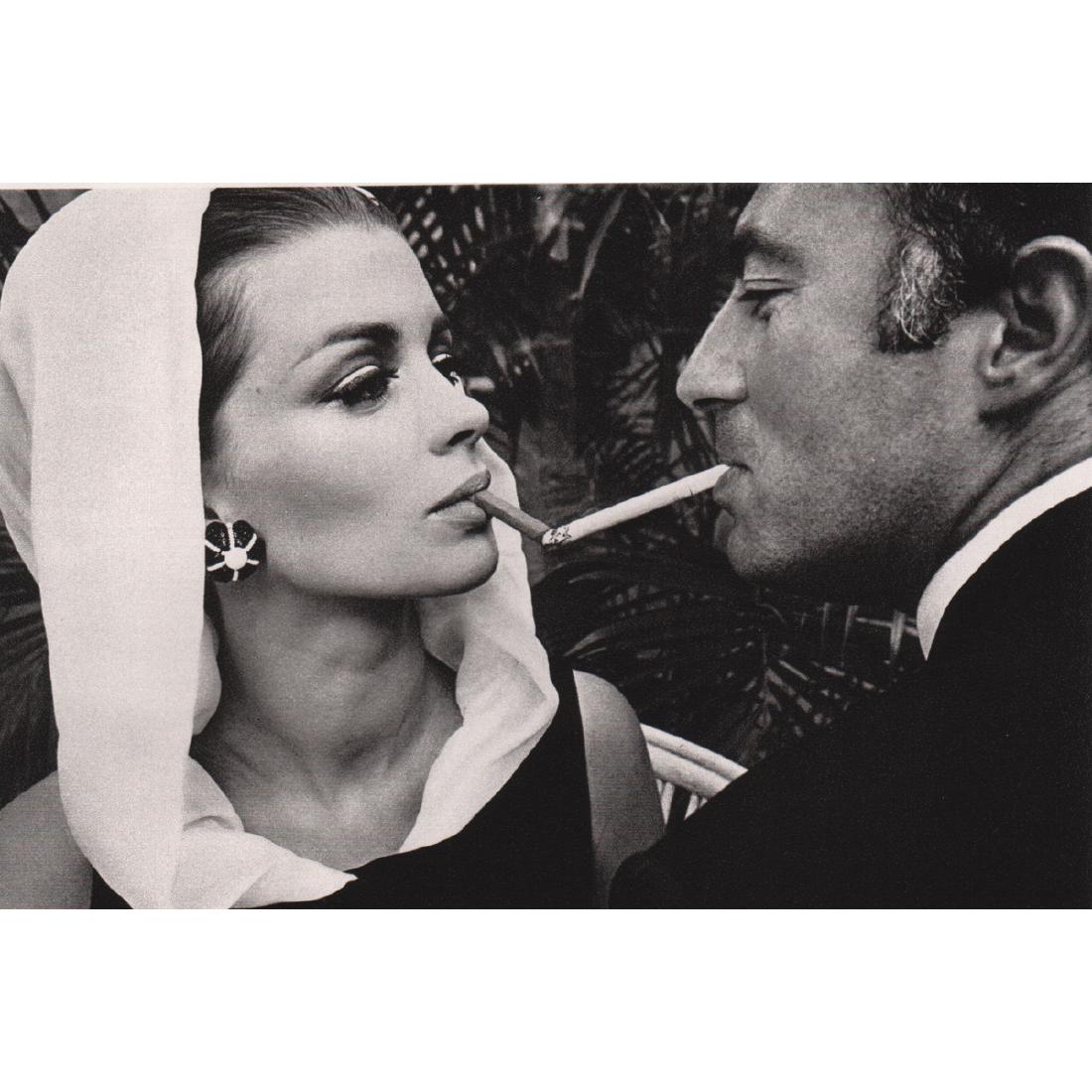 JEANLOUP SIEFF - Photo for Harper's Bazaar, 1964: Artist: JEANLOUP SIEFF Print Title: Photo for Harper's Bazaar, Palm Beach 1964 Medium: Sheet-Fed Gravure Printing Date: 1980's Printed in France Image Size approx: 6.5 x 4.25 inches Jeanloup Sieff (19