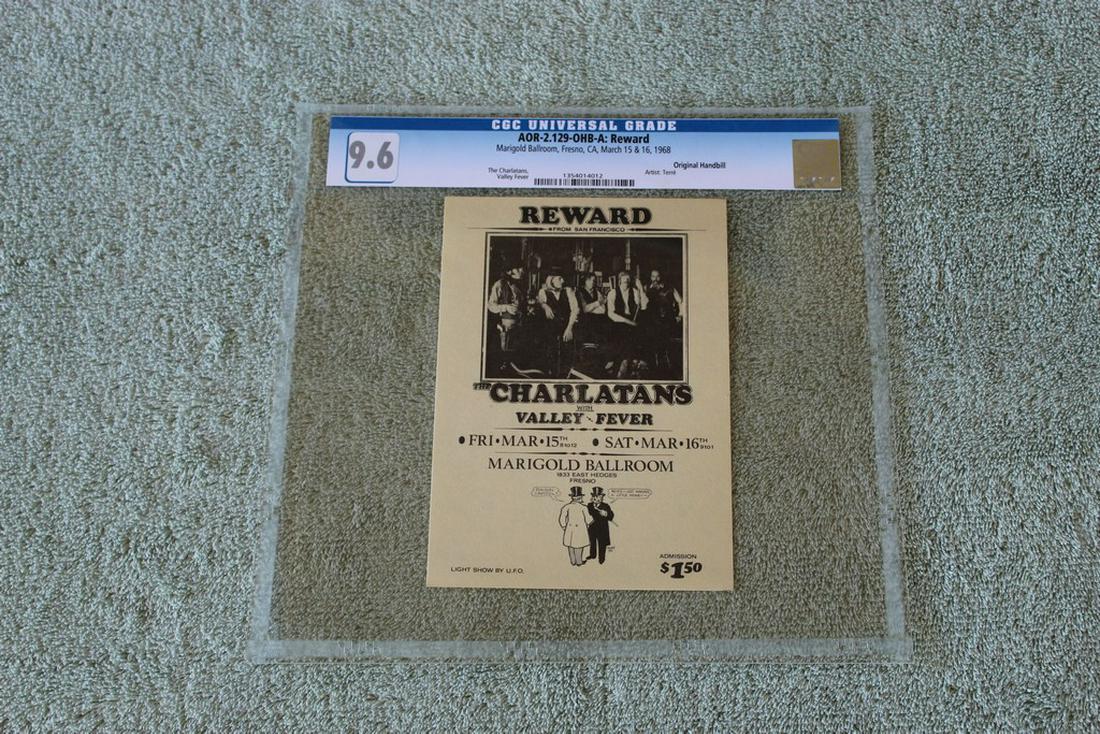 Charlatans: Title: Charlatans Dimensions: 4.75 x 7 Item Type: "Hand bill: Description: The Charlatans were the grand-daddies of the San Francisco psychedelic rock era, beginning as far back as 1965 with their his