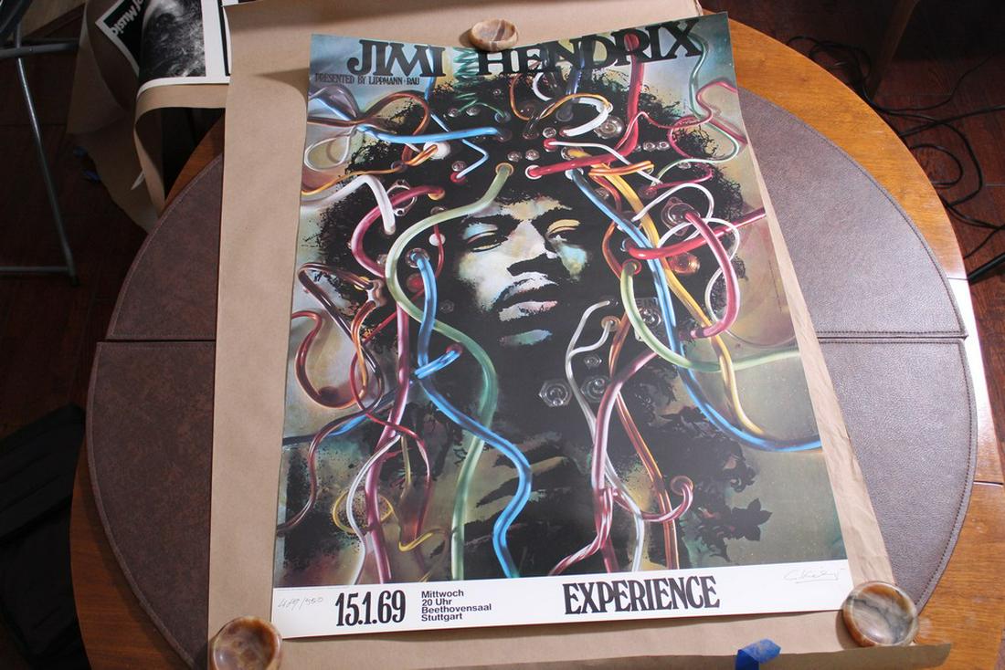 Jimi Hendrix Experience Signed by Gunther Keiser (1 of 3)