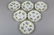 Set of Six Herend Queen Victoria Dessert Plates II., 6