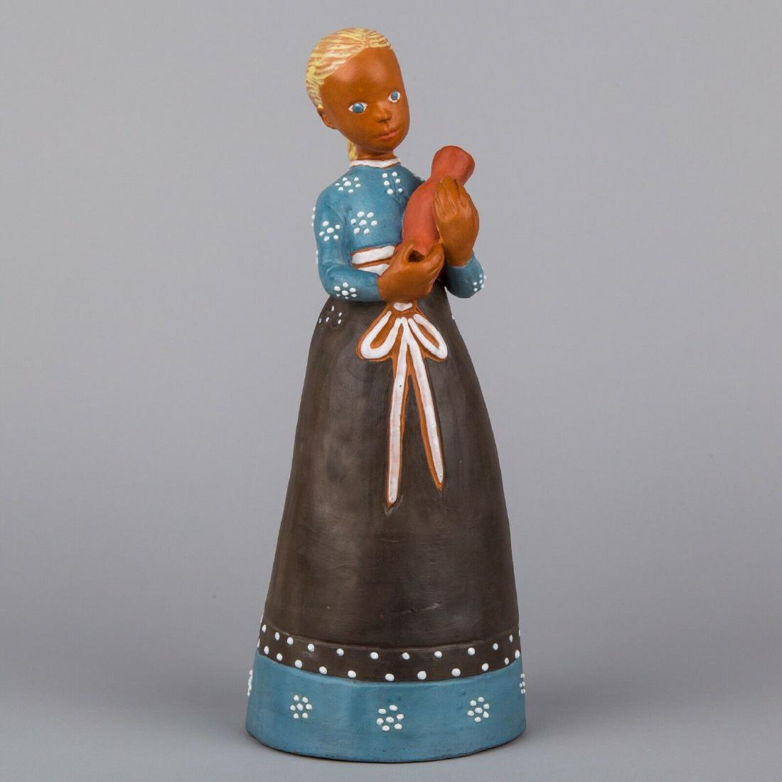 Margit Kovacs Art Pottery Girl with Jug 13" Large: Margit Kovacs Art Pottery Girl with Jug Figurine Manufacturer: Kovács Margit Art Pottery (Hungary) Quality: Handmade, handpainted, 1st class Pattern: Natural painting Condition: <b